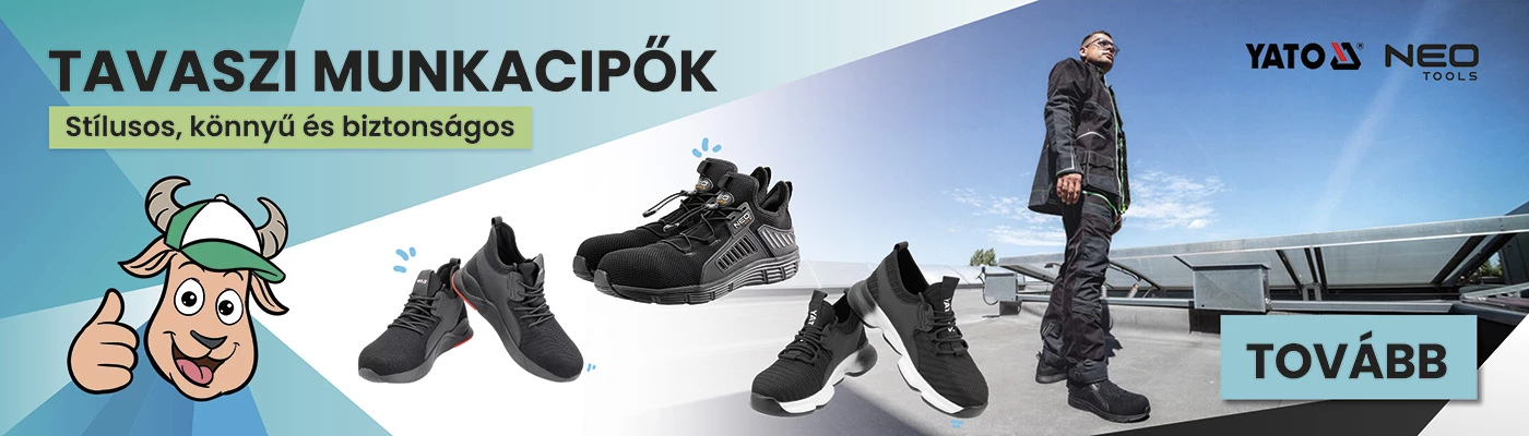 Tavaszi munkacipő válogatás