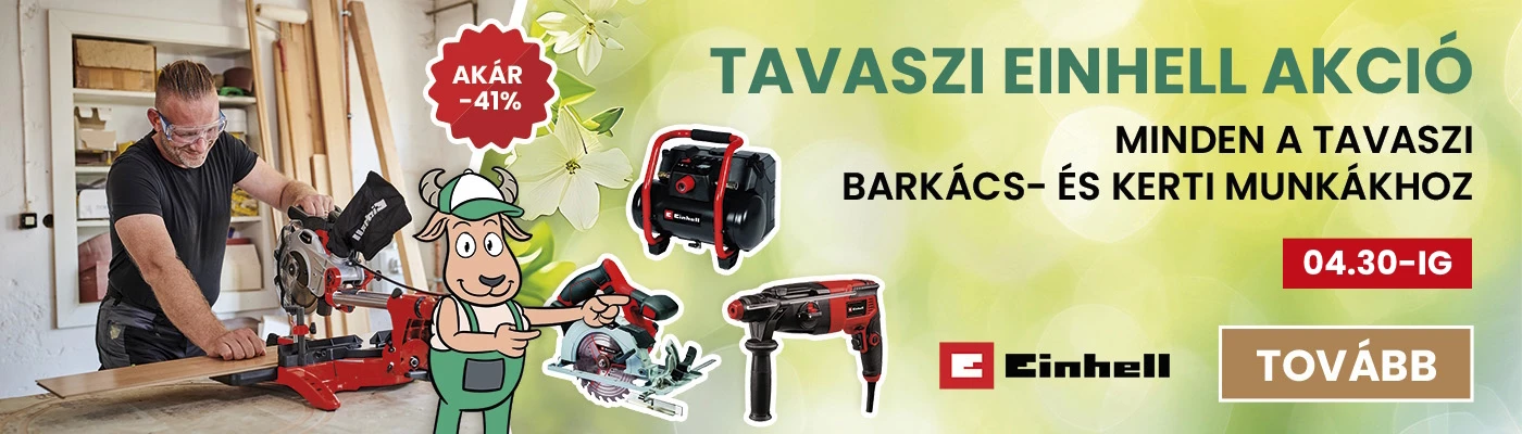 Tavaszi Einhell Akció