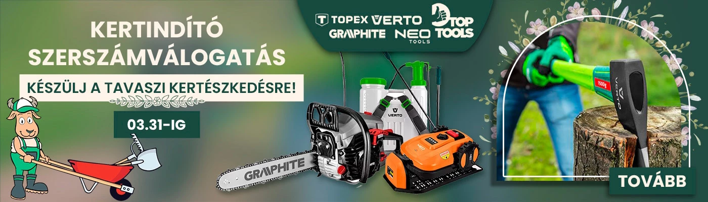 Kertindító Szerszámválogatás