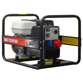 AGT hegesztő áramfejlesztő W 220 DC HSB Honda GX390
