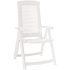 ALLIBERT ARUBA állítható műanyag kerti szék - fehér