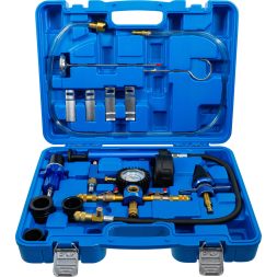 BGS hűtőrendszer nyomásmérő és töltőszerszám-készlet 13 darabos