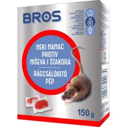 Bros Rágcsálóirtó pép 150g 29ppm