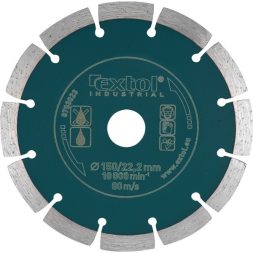 Extol Industrial gyémánt vágókorong, ipari korong, szegmenses 150mm, száraz vágásra