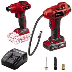 Einhell akkus kompresszor készlet 18 V CE-AP 18+CE-CC 18 2Ah akkuval és töltővel