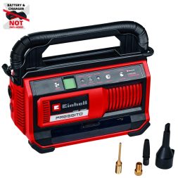Einhell akkus kompresszor 18 V PRESSITO 18/25 Akku és töltő nélkül