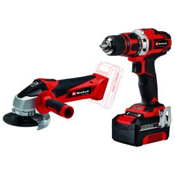 Einhell akkus gépszett 18 V TE-TK 18/2 Li Kit (CD+AG) 4Ah akkuval és töltővel