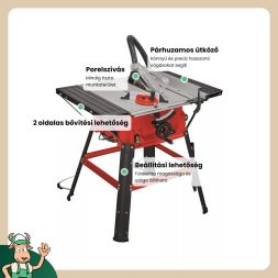 Einhell elektromos asztali körfűrész 2000 W TC-TS 2025/2 U