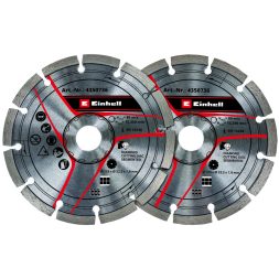 Einhell gyémánt vágókorong 125x1,8x22,2 mm 2 db