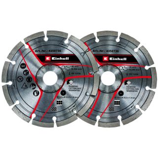 Einhell gyémánt vágókorong 125x1,8x22,2 mm 2 db
