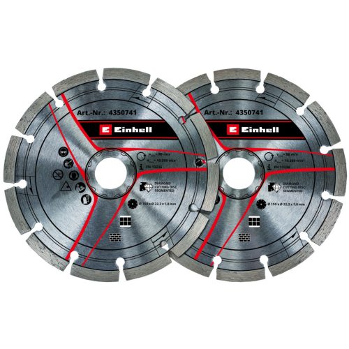 Einhell gyémánt vágókorong 150x1,8x22,2 mm 2 db
