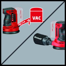 Einhell akkus excentercsiszoló 18 V TE-RS 18 Li Solo Akku és töltő nélkül