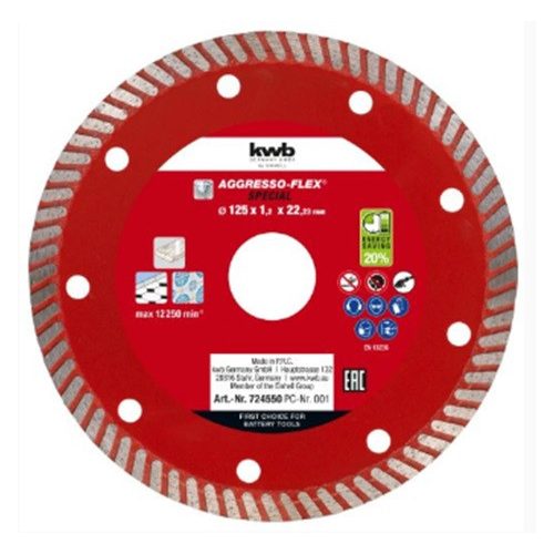 Einhell gyémántvágó korong 125x1,2 mm
