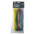 Extol Premium kábelkötegelő 3,6×200mm 100db, 4 színű (piros, kék, sárga, zöld), nylon;