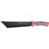 Extol Premium bozótvágó kés (macheta), teljes/penge hossz: 395/260mm, fogazott rozsdamentes acél penge, PP+TPR nyél, nylon tok