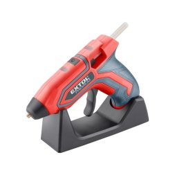 Extol Premium akkus melegragasztó pisztoly, 4V, 1500 mAh Li-ion akku