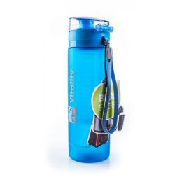 Smoothie/juice palack, 600 ml, jégkék