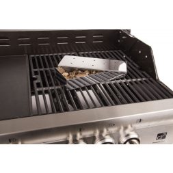 Grill füstölő doboz, rozsdamentes acél