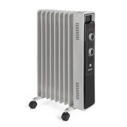 Vesuv olajradiátor 2000 W, fekete