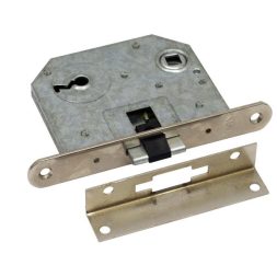 Bevésőzár, 55×55×20mm, 1 kulcsos