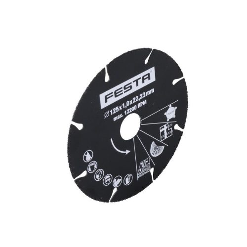   Festa univerzális gyémánt vágókorong 125 x 1,0 x 22,2 mm szegmentált
