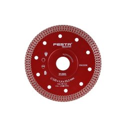 Festa gyémánt vágókorong 125 x 1,4 x 22,2 mm folytonos