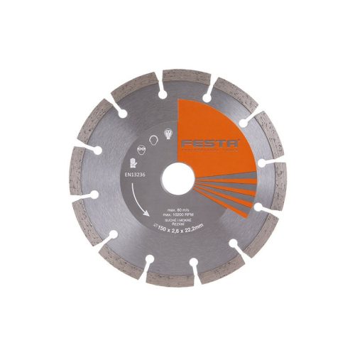   Festa gyémánt vágókorong 150 x 2,2 x 22,2 mm szegmentált
