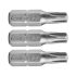 Fortum behajtóhegy TORX, 3 db, S2 acél; T 45×25mm, bliszteren