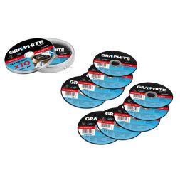 Graphite vágókorong 115x1x22,2 mm 10 részes dobozban