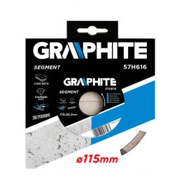Graphite gyémánt vágókorong 115x22,2x2,1 mm, szegmenses