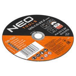 Neo vágókorong 125x1,0x22,2 mm, 25 részes