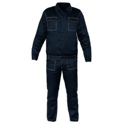 Neo munkaruha szett, kantáros nadrág és munkadzseki, XXXL