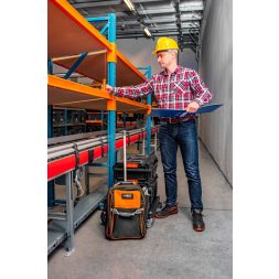 Neo flanel ing, piros-fekete-fehér, S