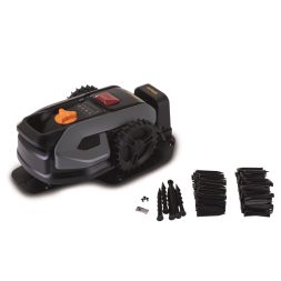 Riwall PRO akkumulátoros robotfűnyíró 500 m2, Wi-Fi és Bluetooth vezérlési lehetőséggel RRM 500 APP