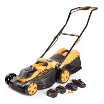   Riwall PRO RALM 3820 set - Akkus fűnyíró 20V s szénkefe nélküli motorral  |AM18E2001003B|