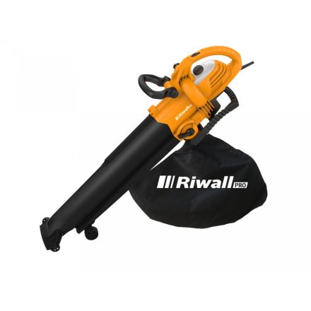 Riwall PRO REBV 3000 elektromos lombszívó/lombfúvó 3000 W motorral