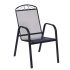 ROJAPLAST ZWMC-31 fém kerti szék, 56 x 69 x 93 cm - fekete