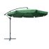 ROJAPLAST EXCLUSIVE függő napernyő hajtókarral, zöld - ? 300 cm - vízálló