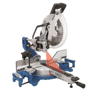   Scheppach gérvágó fűrész húzófunkcióval és lézerrel HM 305 SL
