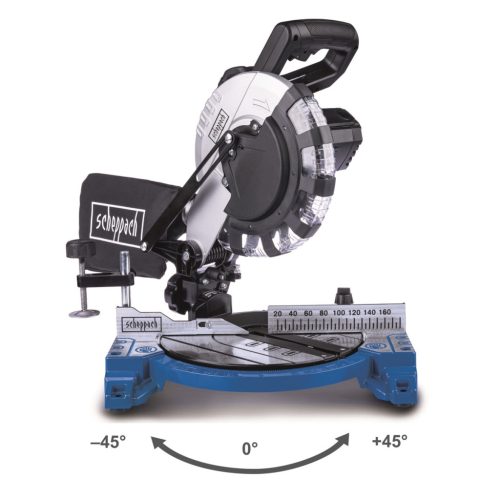 Scheppach gérvágó fűrész lézerrel HM 210 L
