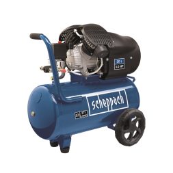 Scheppach olajkenésű kéthengeres kompresszor 50 l HC 53 dc