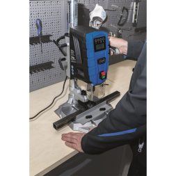 Scheppach oszlopos fúró lézeres központosítással DP 55