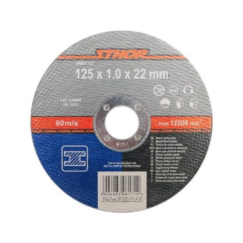 Sthor fémvágó korong 125x1x22 mm
