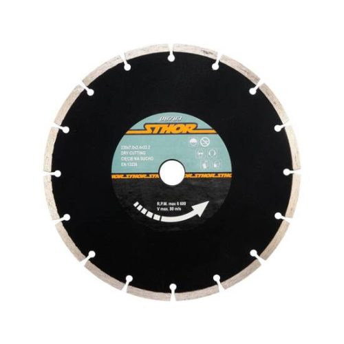   Sthor gyémánt vágókorong 180x2,4x7x22,2x1,8 mm szegmentált
