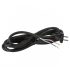 Steck flexo kábel, fekete, 3 m, gumi