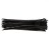 Topex kábelkötegelő 4,8mmx370mm, fekete, 75db