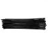 Topex kábelkötegelő 7,6mmx500mm, fekete, 75db