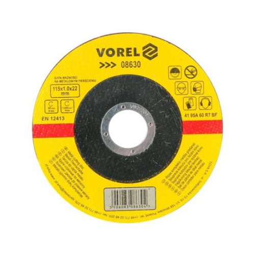 Vorel fémvágó korong 115x1x22 mm
