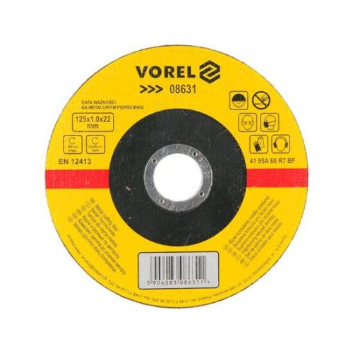 Vorel fémvágó korong 125x1x22 mm
