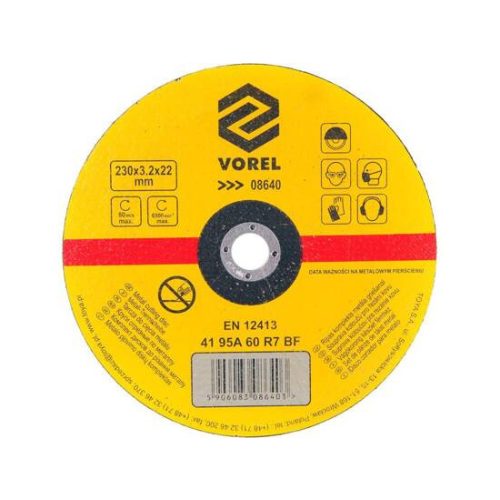 Vorel fémvágó korong 230x3,2x22 mm
